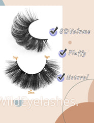 Goddvenus cils mink longueur 20mm courbe D: allure élégante et glamour.