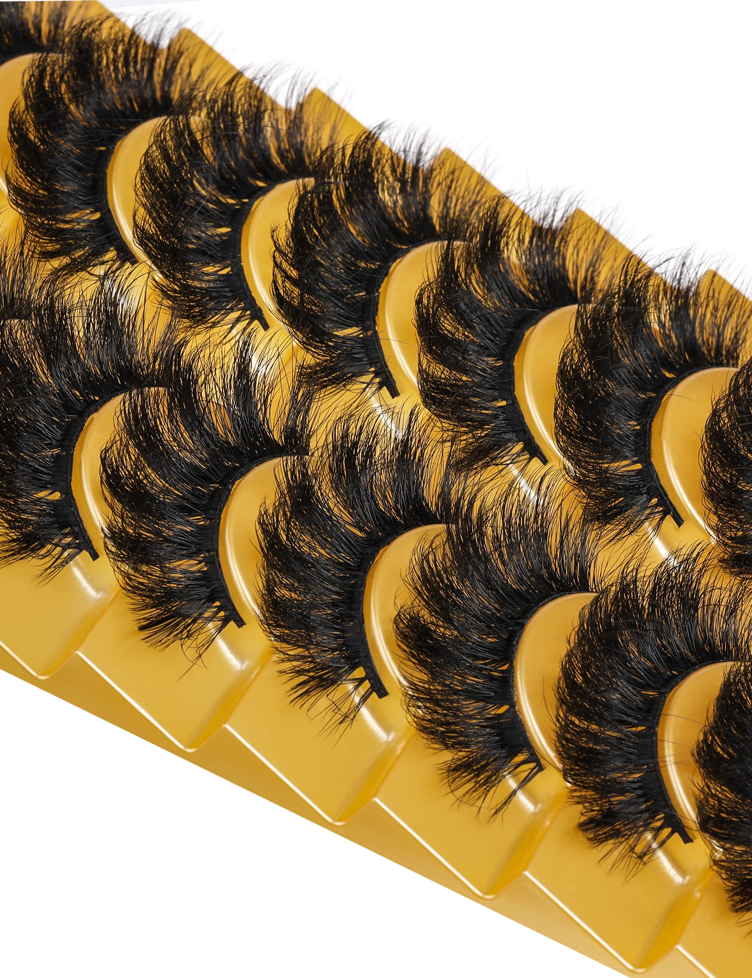 Goddvenus cils mink réutilisables 8D 20mm: économie et praticité.