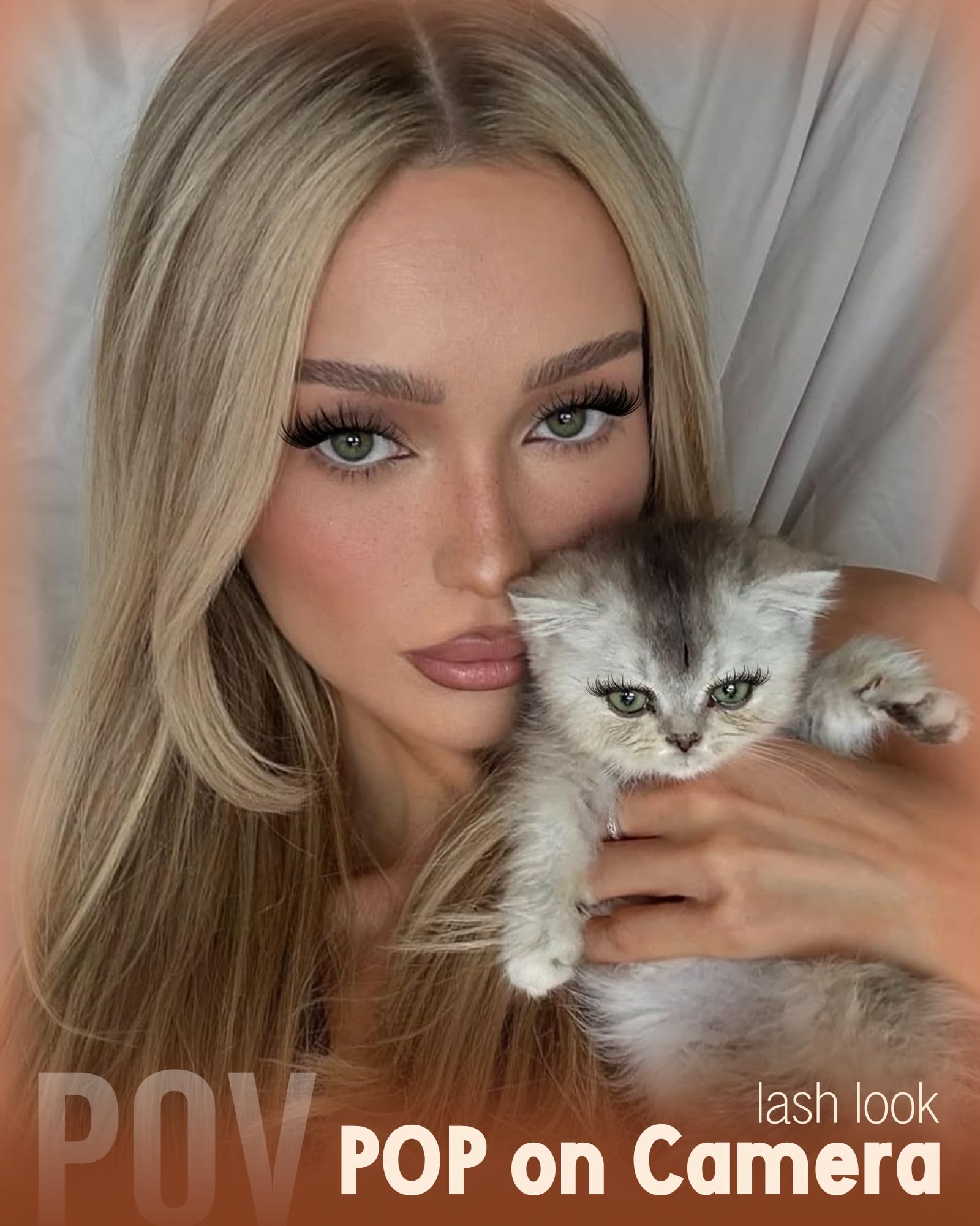 Goddvenus Wispy Lash Clusters, application facile à faire soi‑même et personnalisable.