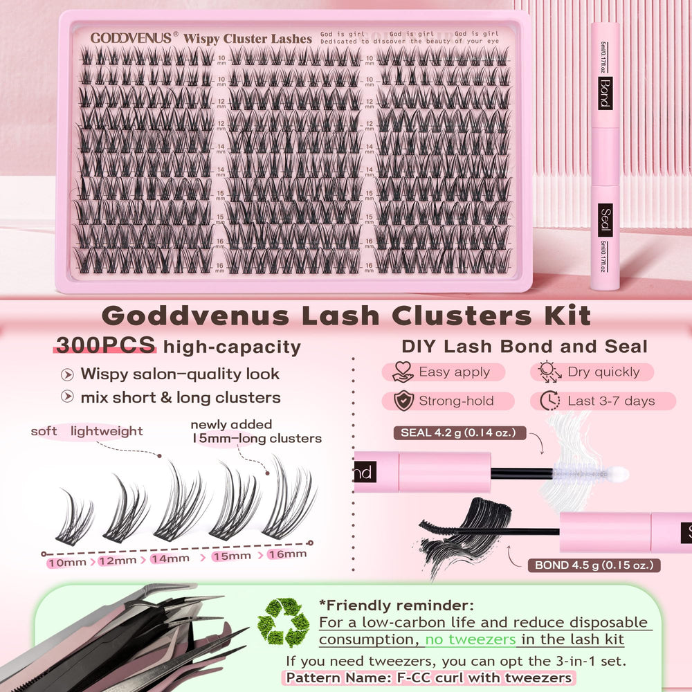 Goddvenus Clusters Finition pro: rendu soigné sans effort.