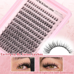 Goddvenus colle-lash imperméable offrant une tenue fiable toute la journée.