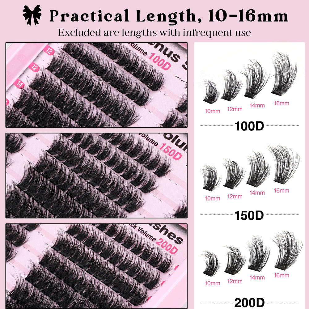 Goddvenus cils D-Curl bouclés et doux pour une allure épurée et confortable.