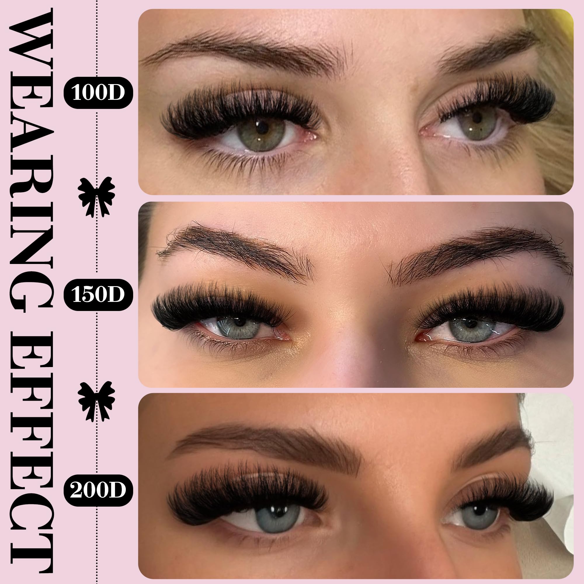 Goddvenus kit pratique pour extensions de cils à faire soi-même à domicile.