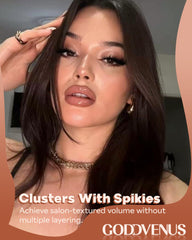 Goddvenus Manga Lash Clusters courbe en D pour un effet naturel et spectaculaire.