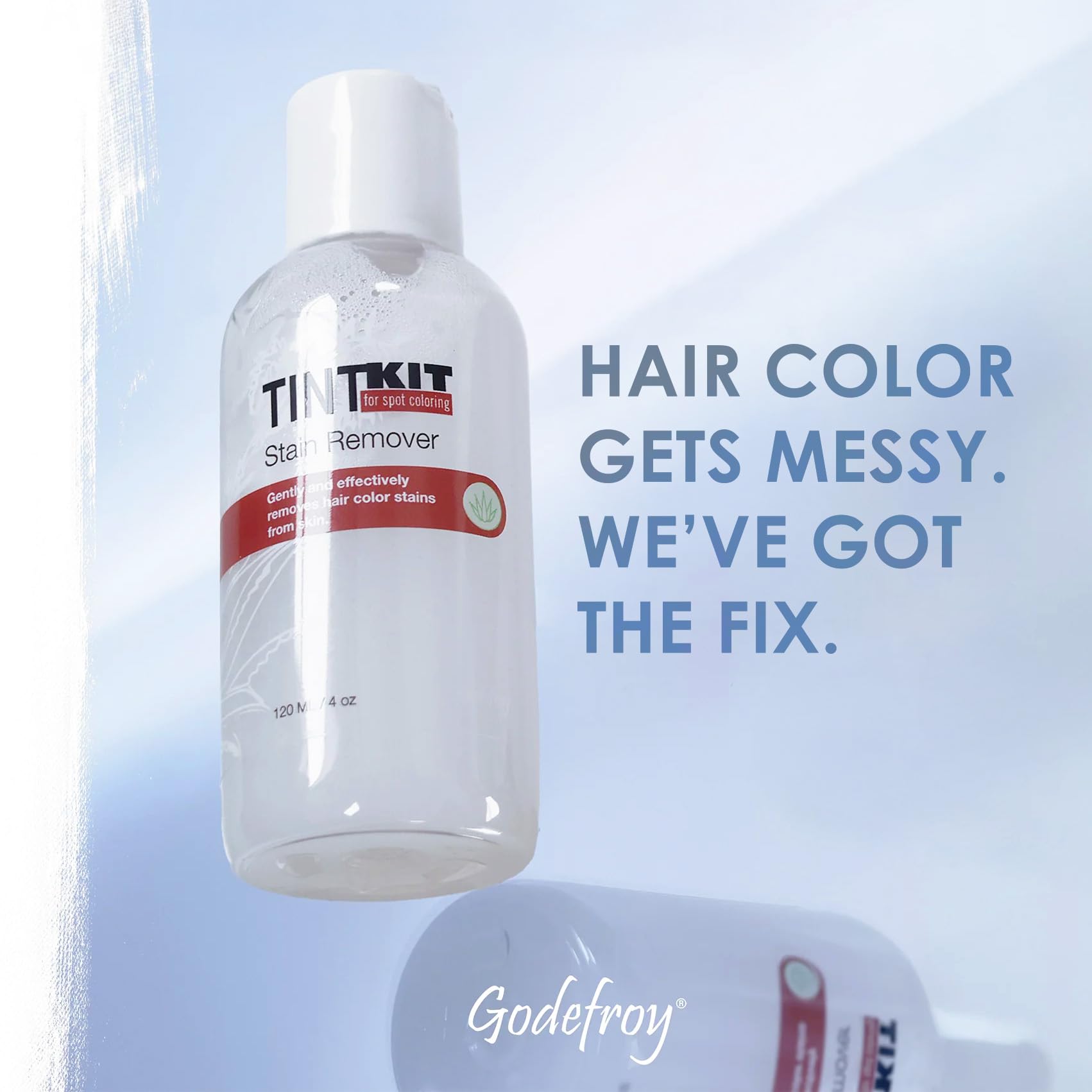 Godefroy Application – apaise la peau après coloration et évite les irritations.