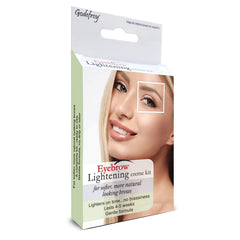 Godefroy crème éclaircissante pour sourcils pour un regard plus naturel.