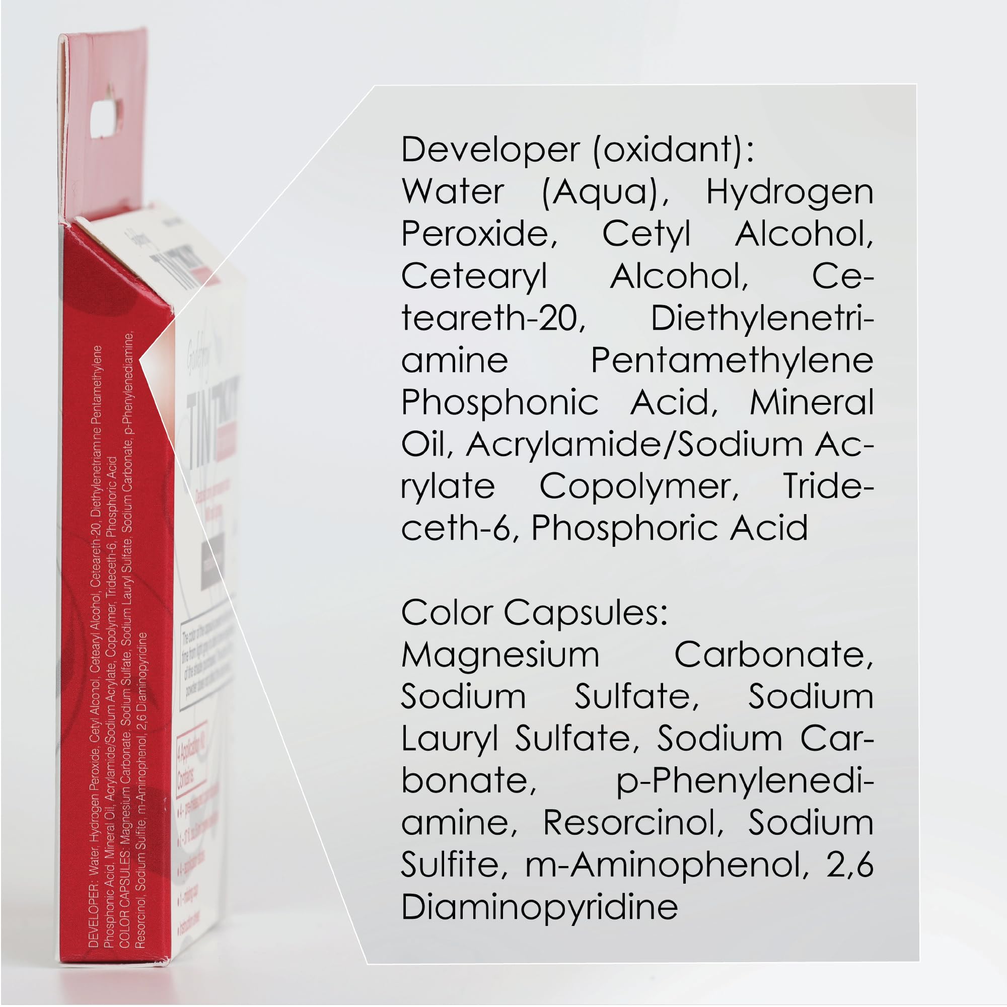 Godefroy sans ammoniaque pour une couleur naturelle et douce.