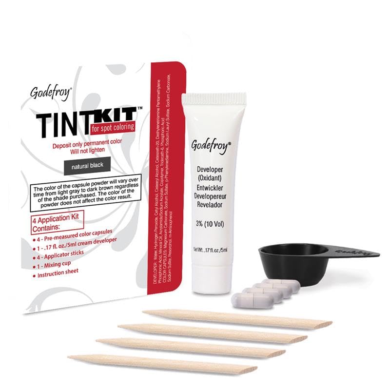 Godefroy kit coloration point-visage et ligne-cheveux pour retouches discrètes.