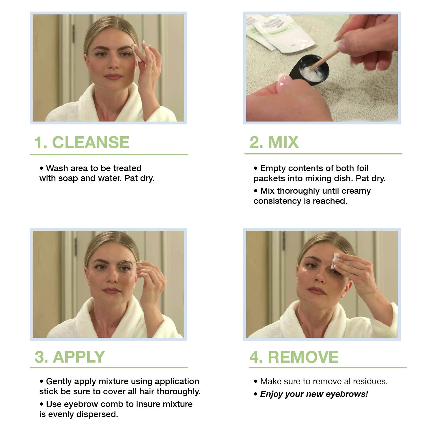Kit Godefroy à domicile éclaircissement poils du visage pratique