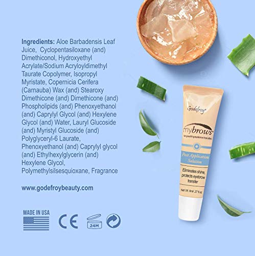 Godefroy Mybrows – absorption rapide et effet matifiant pour une finition naturelle.