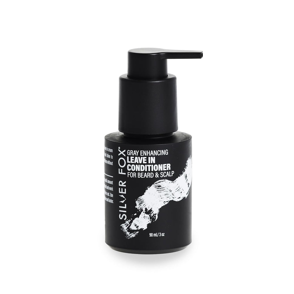 Godefroy Silver Fox, bouteille soin-barbe prête à l’emploi pour hydrater et éclairer les gris.