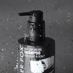 La mousse lavante fluide nourrit barbe et cuir chevelu avec douceur.
