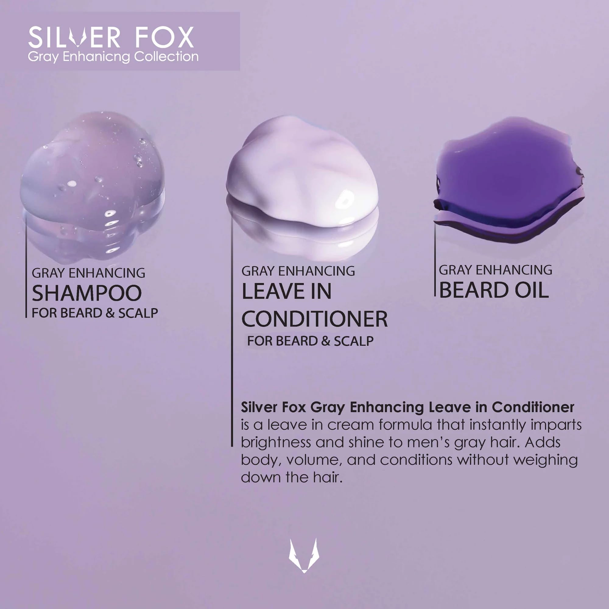 Godefroy Silver Fox, soin du cuir chevelu pour confort et base saine.