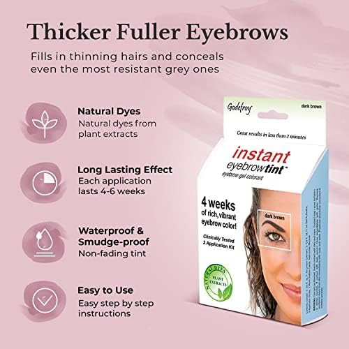 Godefroy sourcils application en deux étapes facile et précise