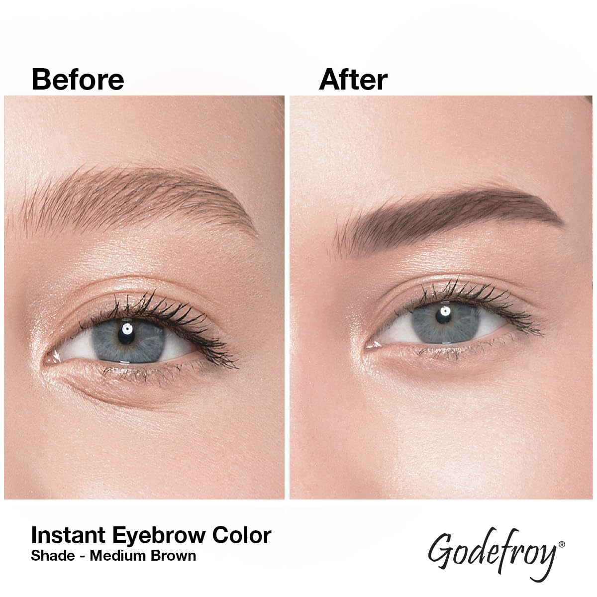 Godefroy sourcils format voyage facile à emporter