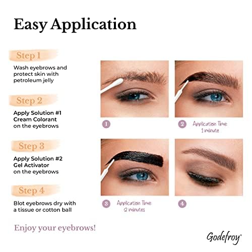 Godefroy sourcils retouche racines couleur pratique et temporaire