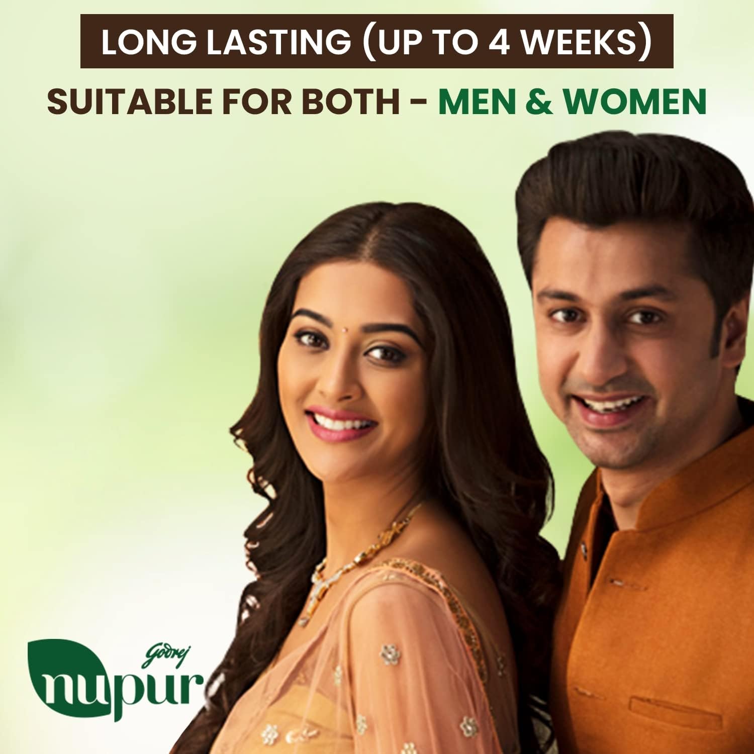 Application à domicile simple avec Godrej Nupur Henna Mehndi