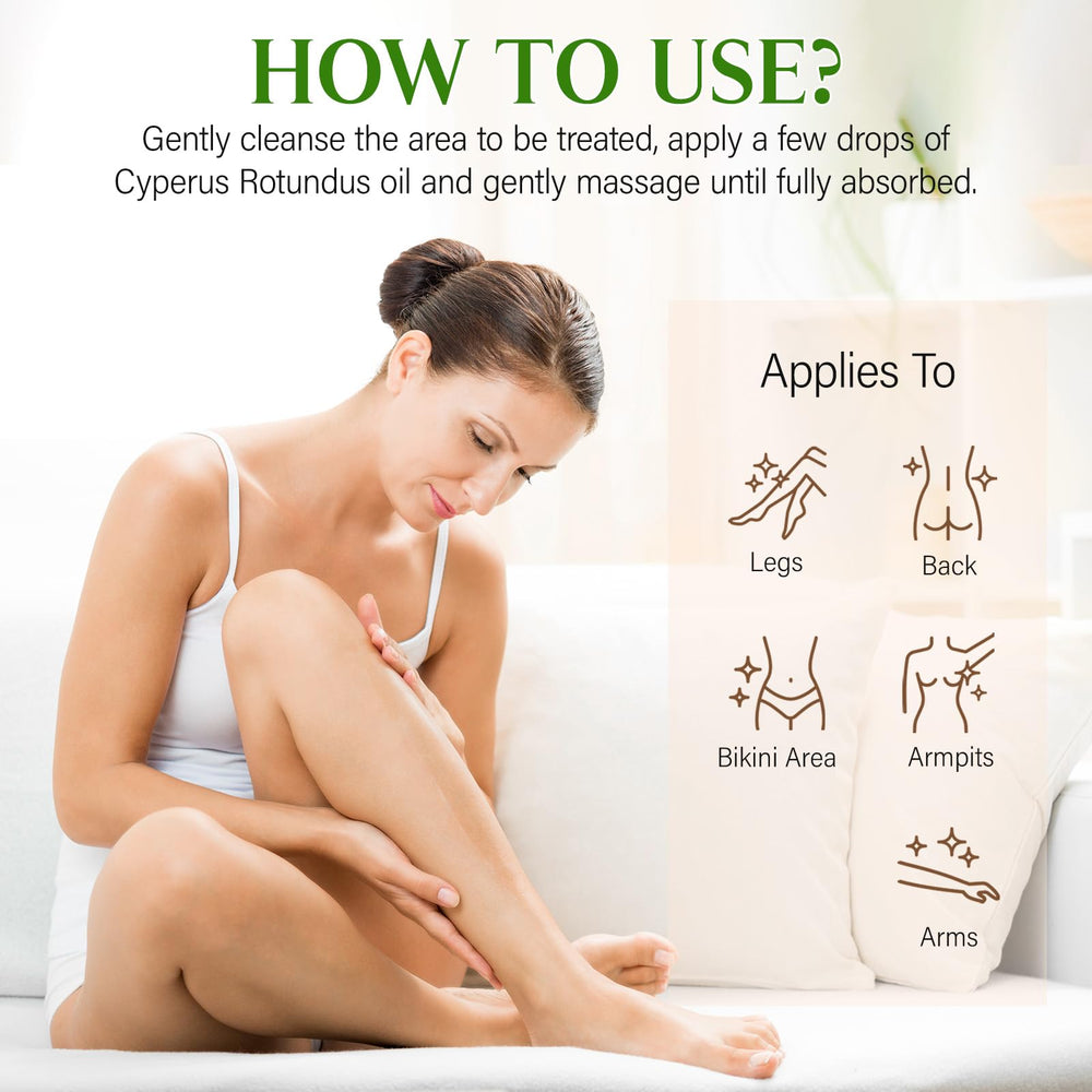 Formule naturelle GOGIFTGO Cyperus Rotundus – adaptée à tous les types de peau