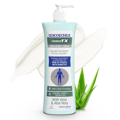 Goicoechea Diabet TX – bouteille de lotion hydratante pour peau sèche.