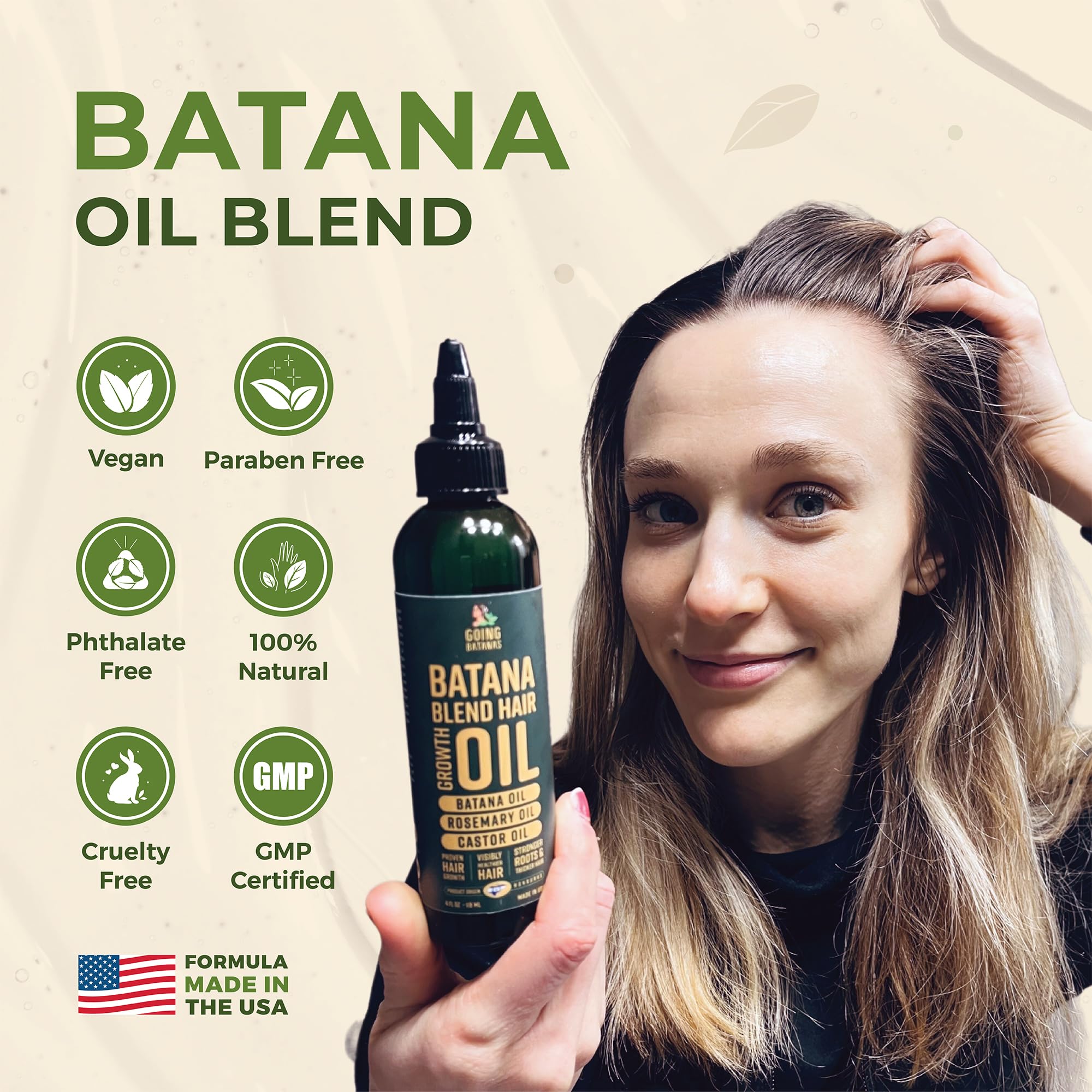 Going Batanas Huile Batana – rituel d’utilisation quotidien pour cheveux plus sains.