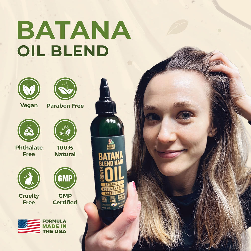 Going Batanas Huile Batana – rituel d’utilisation quotidien pour cheveux plus sains.