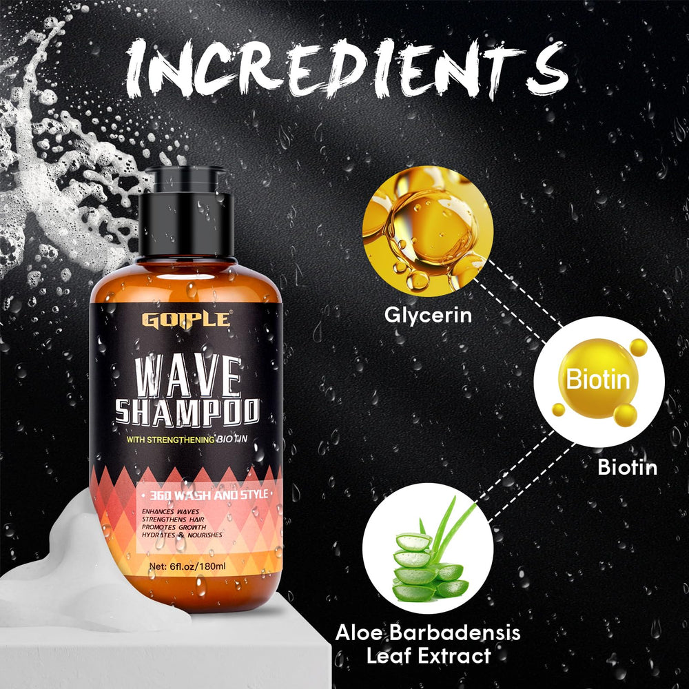 Goiple 360 Ondes – ingrédients sésame et biotine pour vitalité des cheveux.