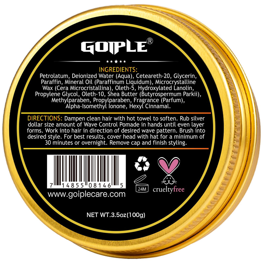 Goiple black hair waves care system kit supports a consistent routine