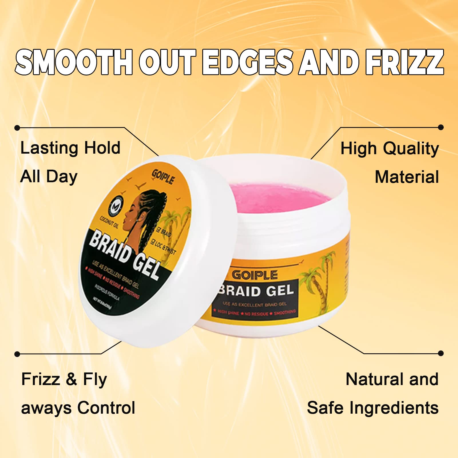 Goiple bracelet epingle magnetique: bracelet pratique pour ranger aiguilles et épingles pendant le braidage.