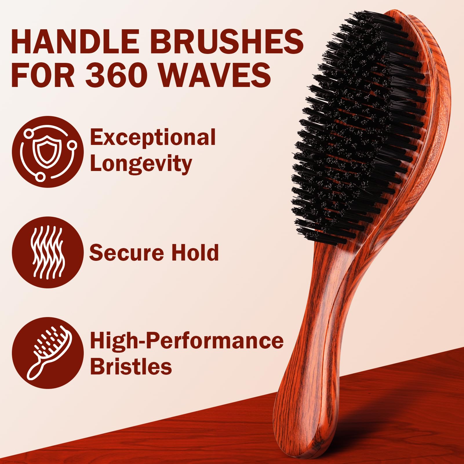 Goiple brosse compacte pour voyage et déplacement