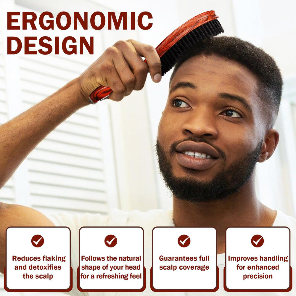 Goiple brosse Ondes360 pour cheveux épais réduisant les résidus de produit
