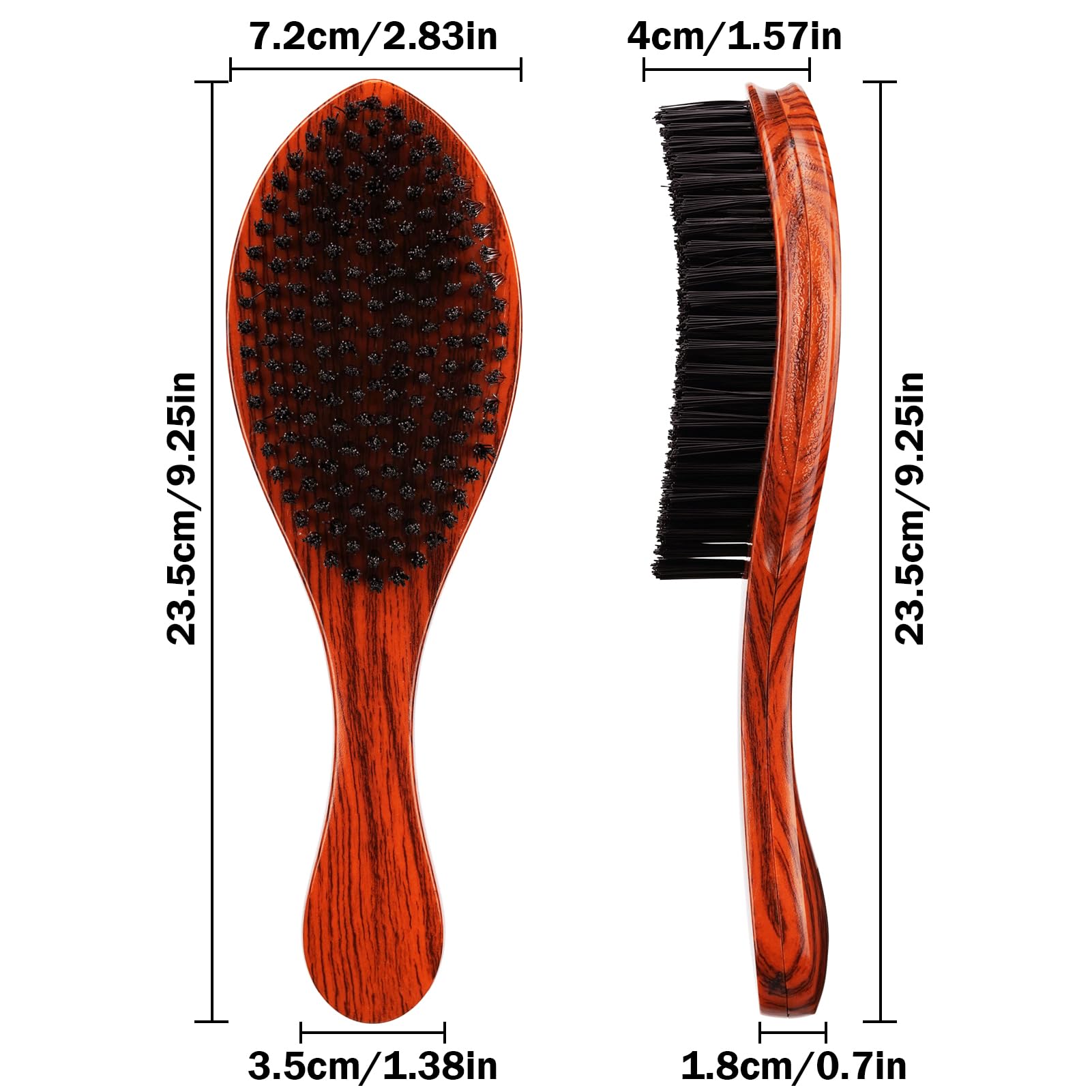 Goiple brosse rouge, utilisation quotidienne pratique