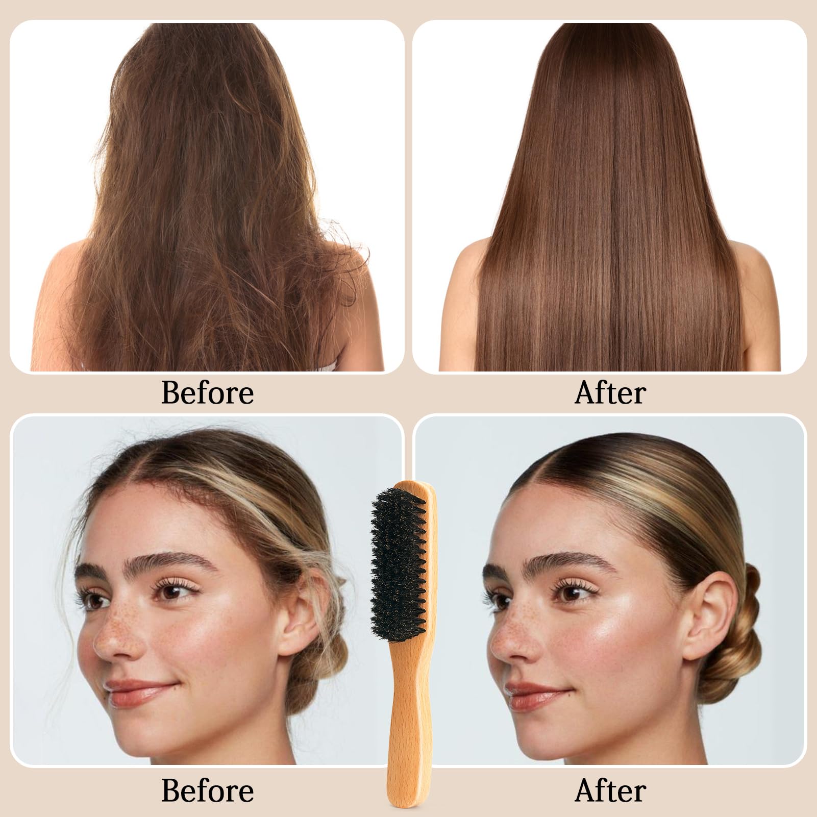 Goiple brosse volume racines pour un effet lifting naturel