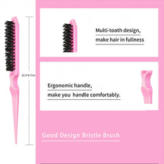 Goiple brosse-volumisation double-face pour volume et définition