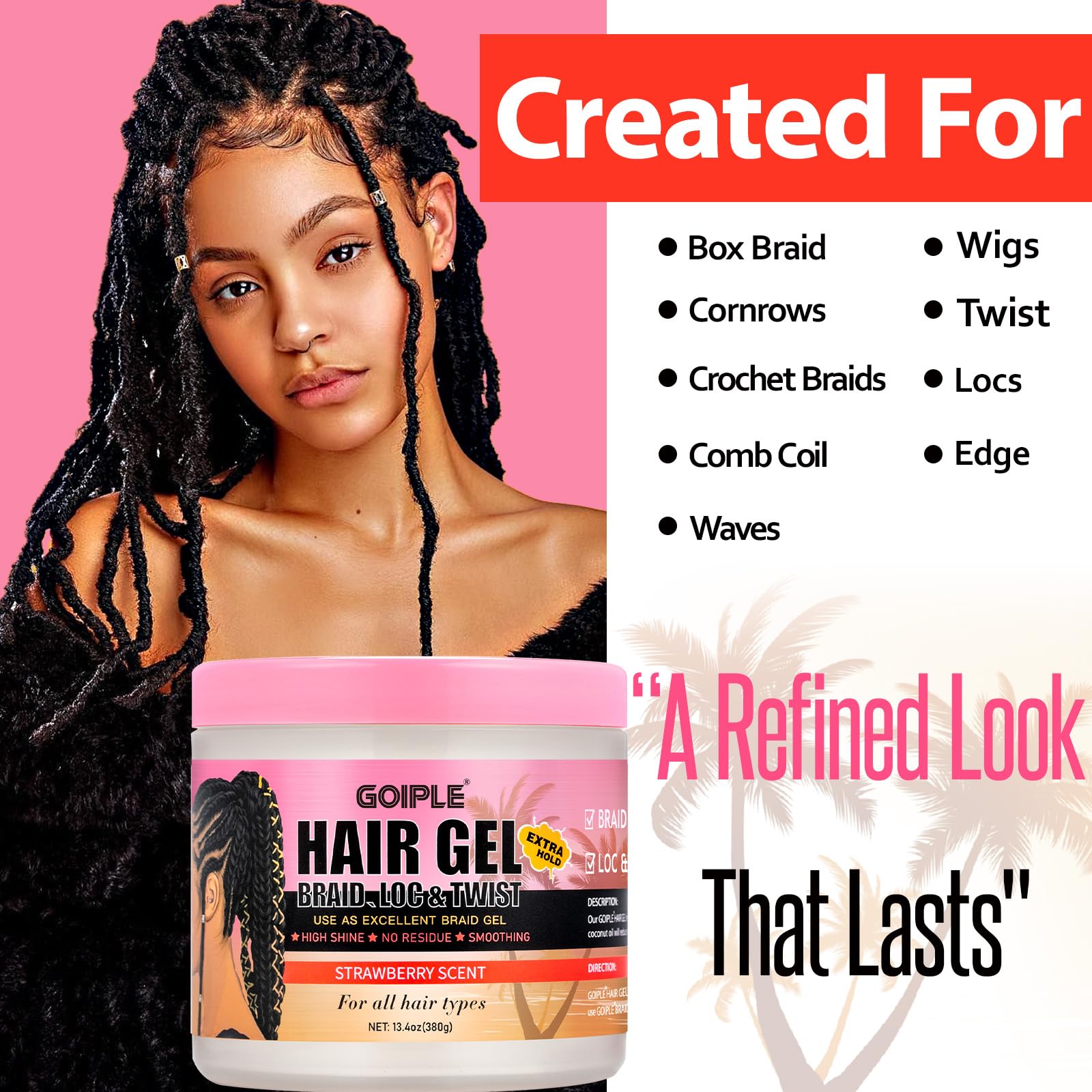 Goiple Cire Abeille Naturelle: texture protectrice pour coiffure longue durée.