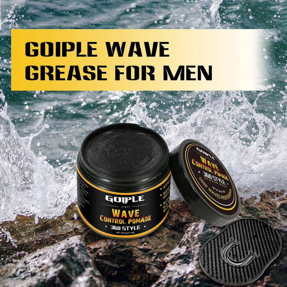 Defined waves with Goiple pomade providing texture and shine.