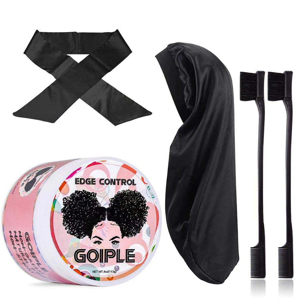 Goiple Edge Control Wax – flacon 4oz pour une tenue longue durée sans gras