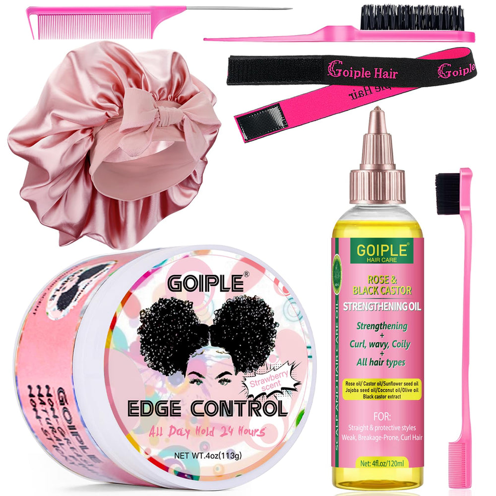 Goiple Edge Control Wax fixation forte pour contours nets et durables