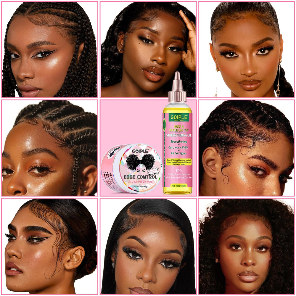 Goiple Kit complet avec accessoires pour routine coiffure simplifiée