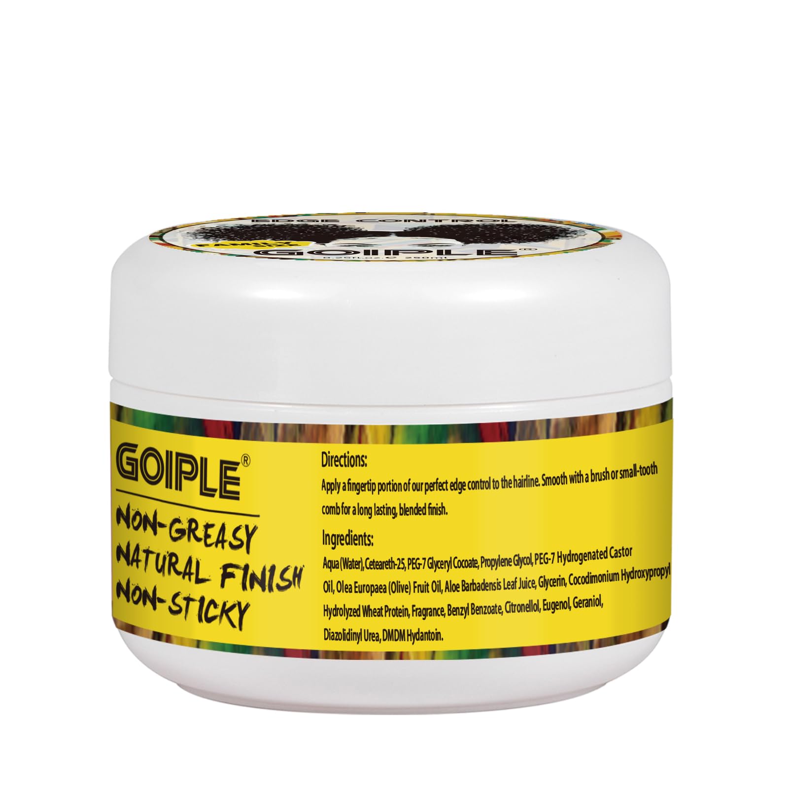 Goiple adapté aux cheveux naturels, perruques et extensions.