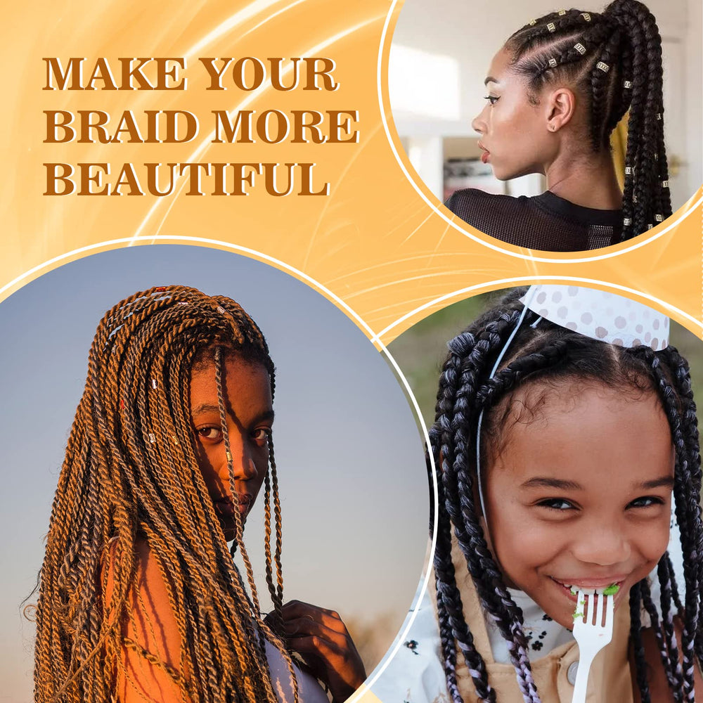 Goiple ensemble outils braidage coiffure: ensemble complet pour une apparence nette et durable.