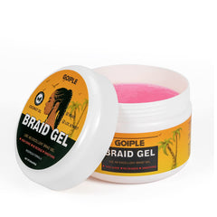 Goiple gel tresses texture vue rapprochée : montre une consistance lisse et durable.