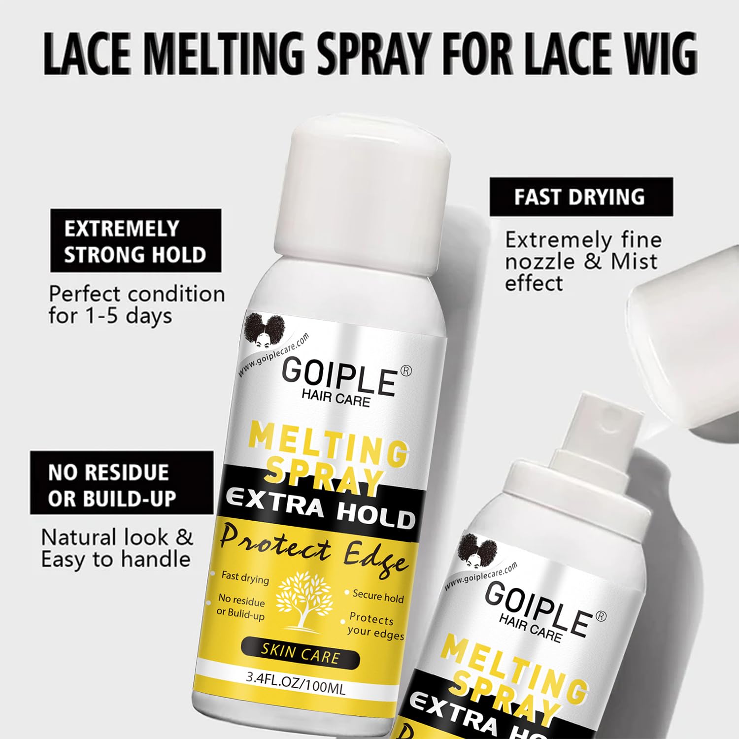 Goiple kit fixation dentelle facilite une mise en place rapide.