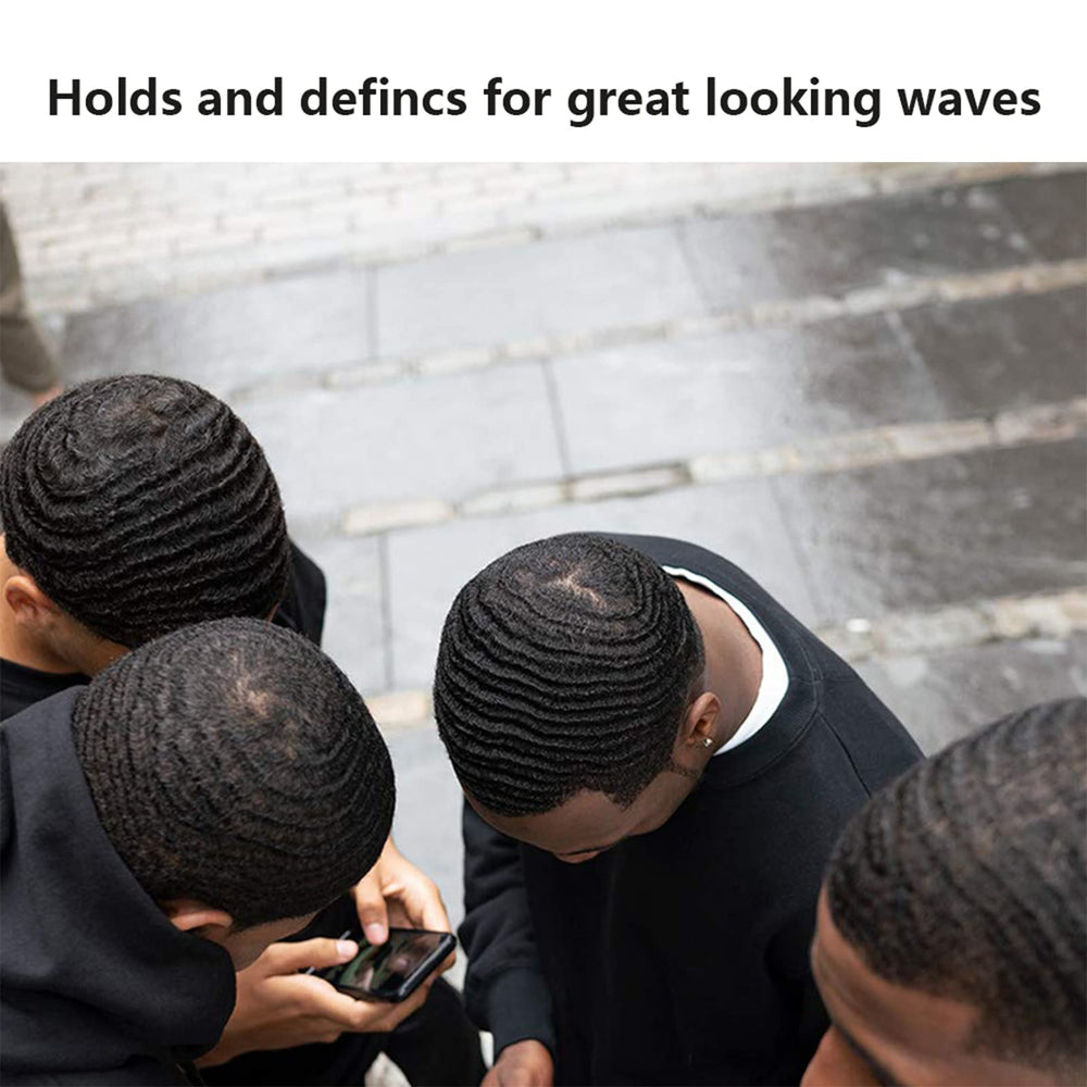 Morning grooming routine using Goiple wave pomade