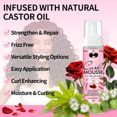 Goiple Mousse Boucles - définition: des boucles plus nettes et brillantes.