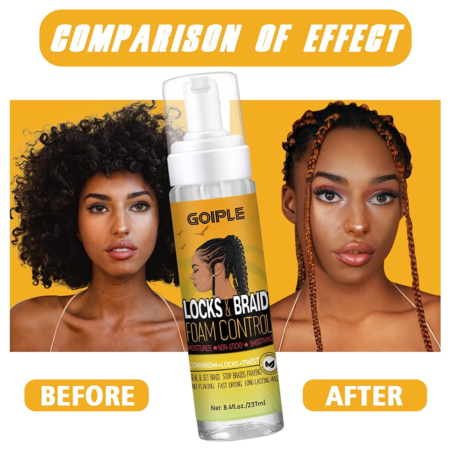 Goiple Mousse ingrédients naturels lavande renforcent soin et parfum subtil.