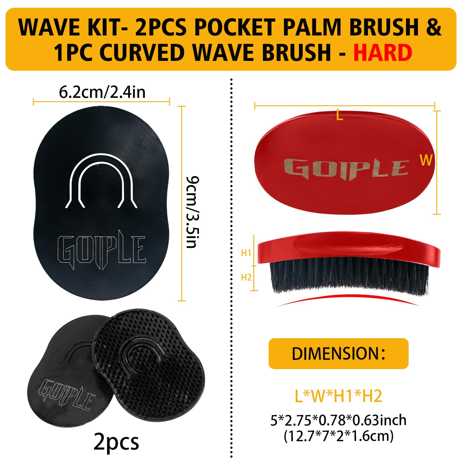 Goiple non-greasy formula with light residue