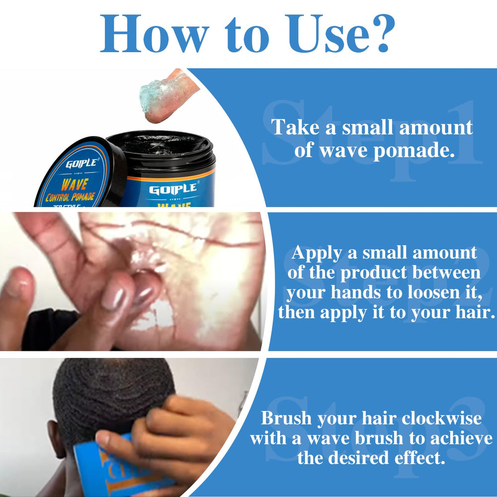 Goiple pomade: polyvalente pour entraînement 360 et définition.