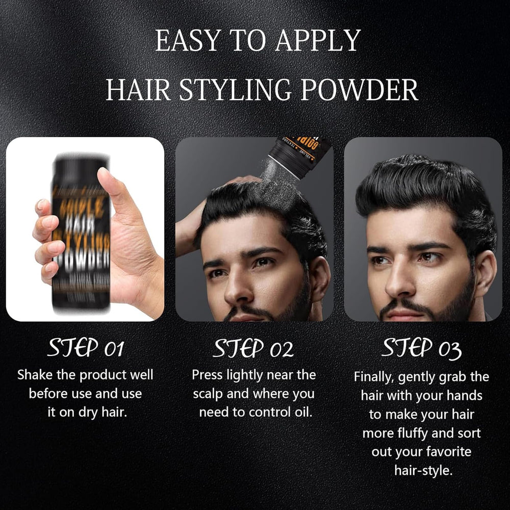 Goiple Poudre sans graisse: coiffage propre et naturel.