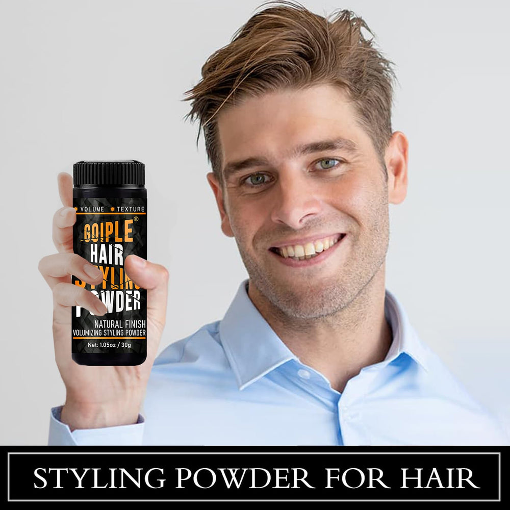 Goiple Poudre usage quotidien: routine rapide pour cheveux plus épais.