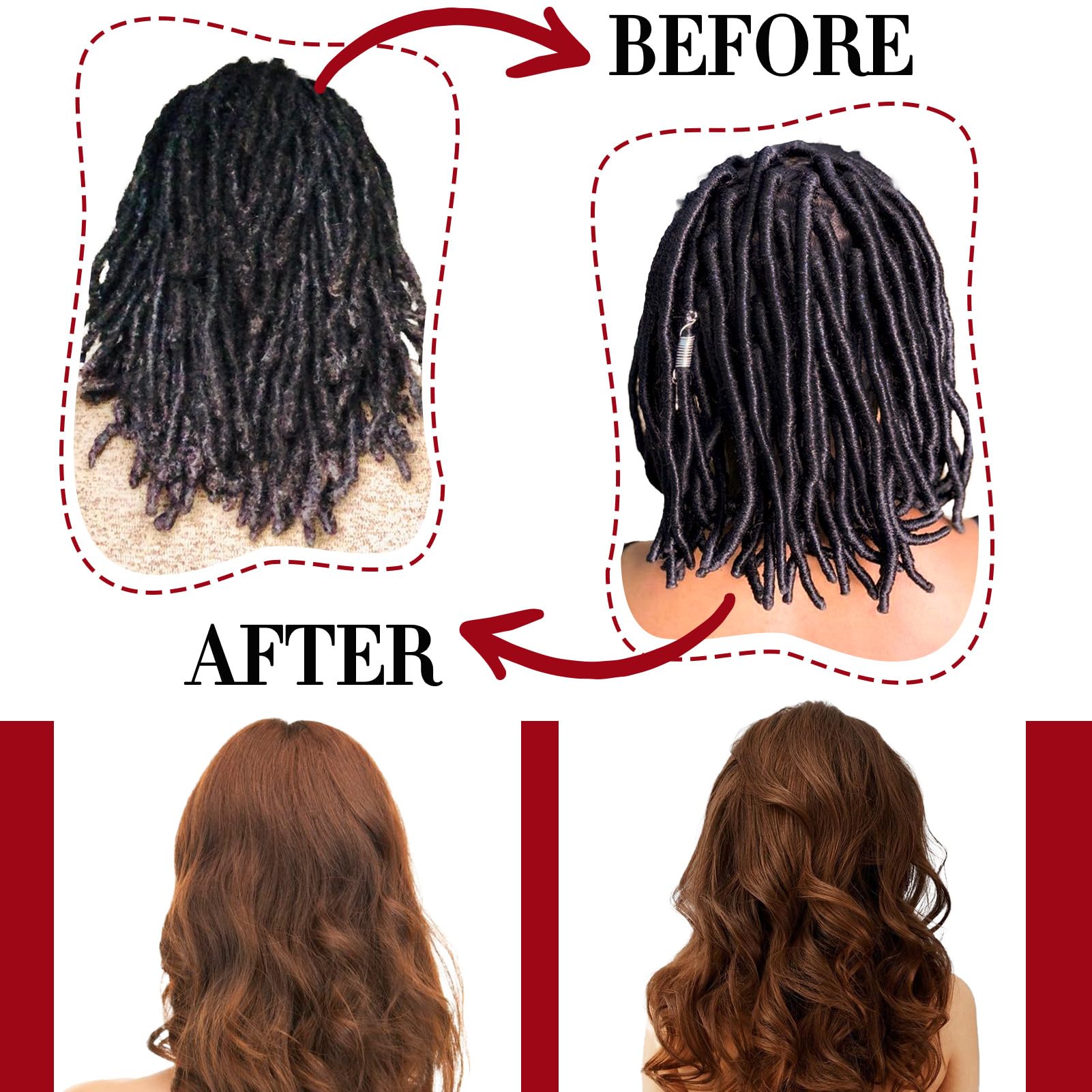 Goiple Rose Water Spray: maintien et hydratation des dreadlocks tout au long de la journée.
